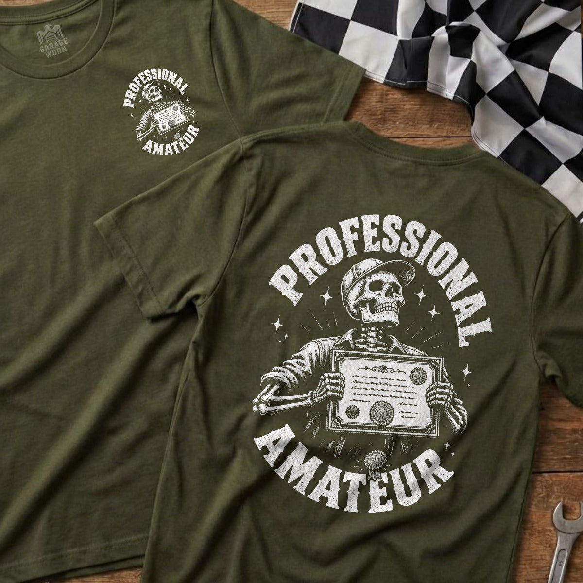 Military Green | Left Chest + Back (refreshed)