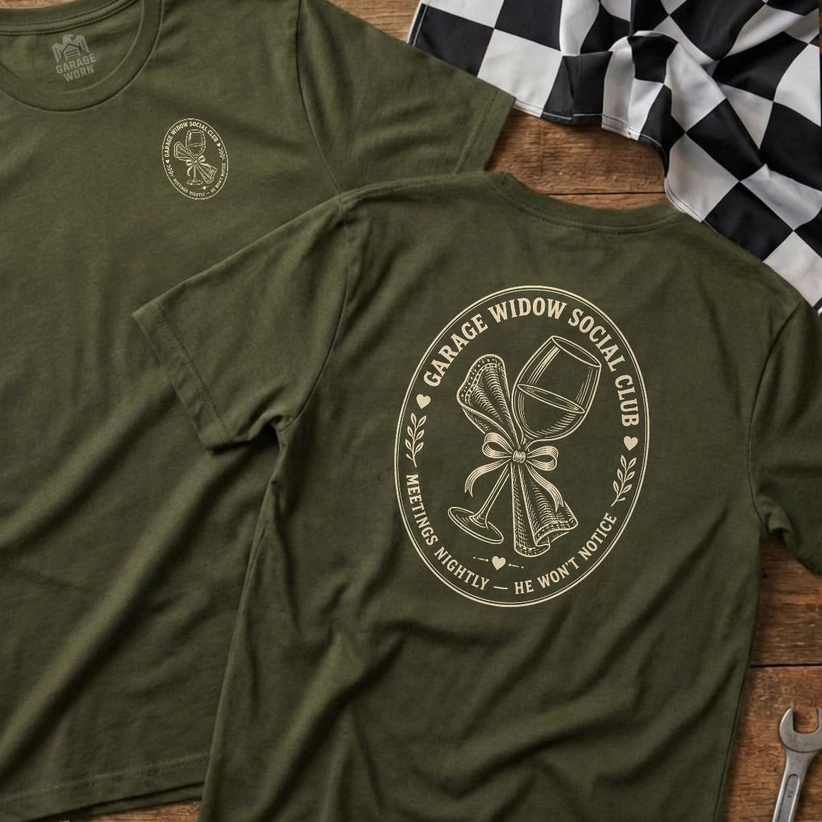 Military Green | Left Chest + Back (refreshed)