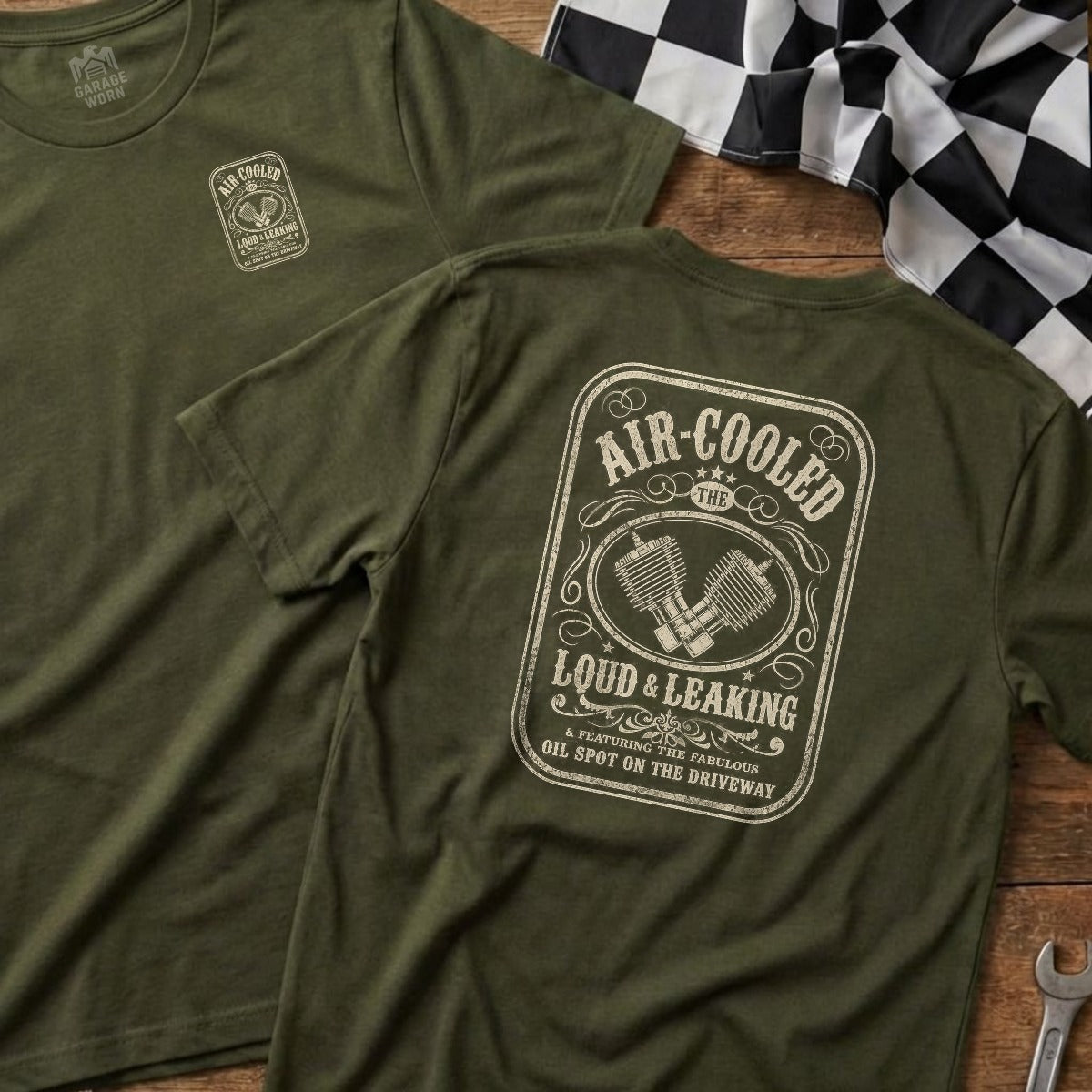 Military Green | Left Chest + Back (refreshed)