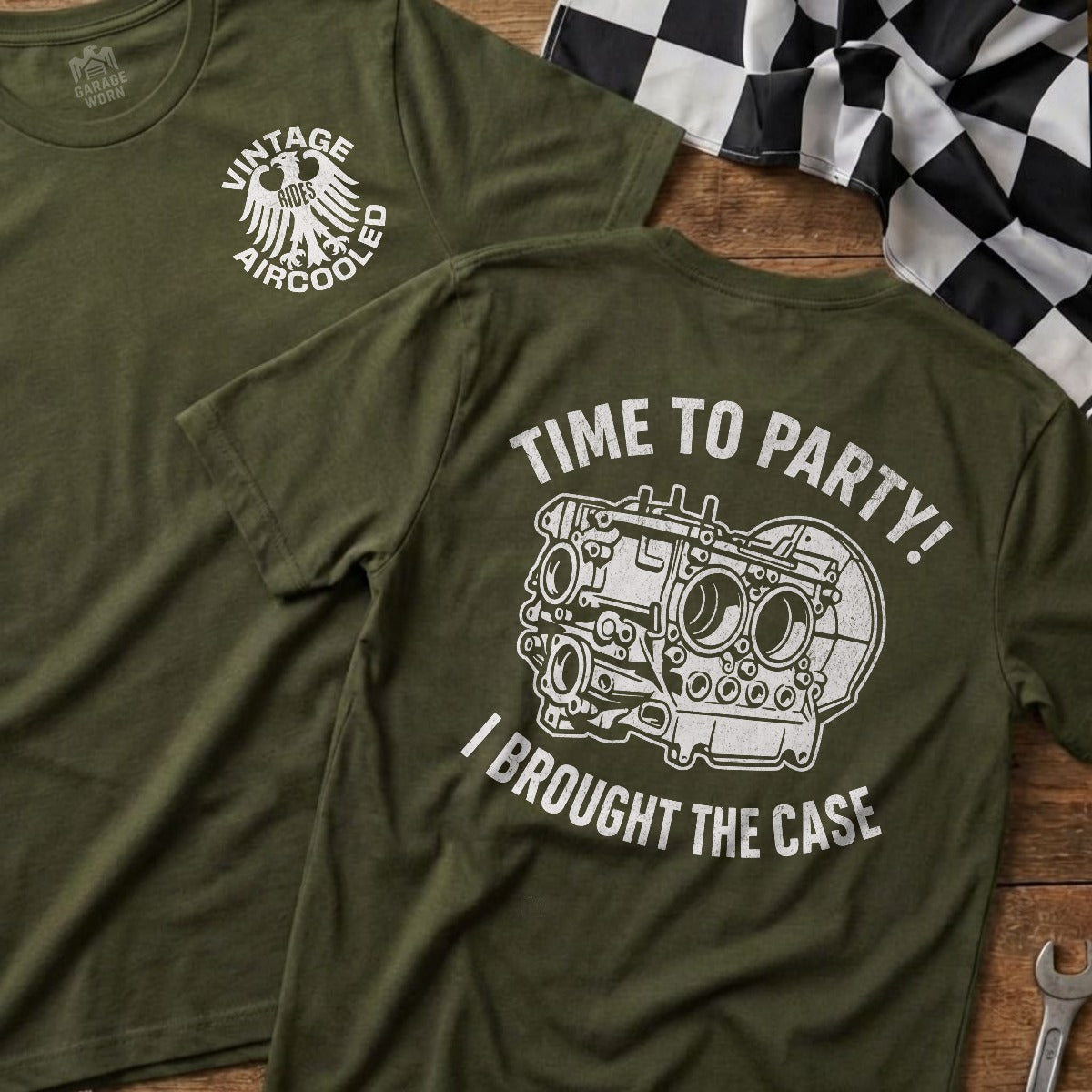 Military Green | Left Chest + Back (refreshed)