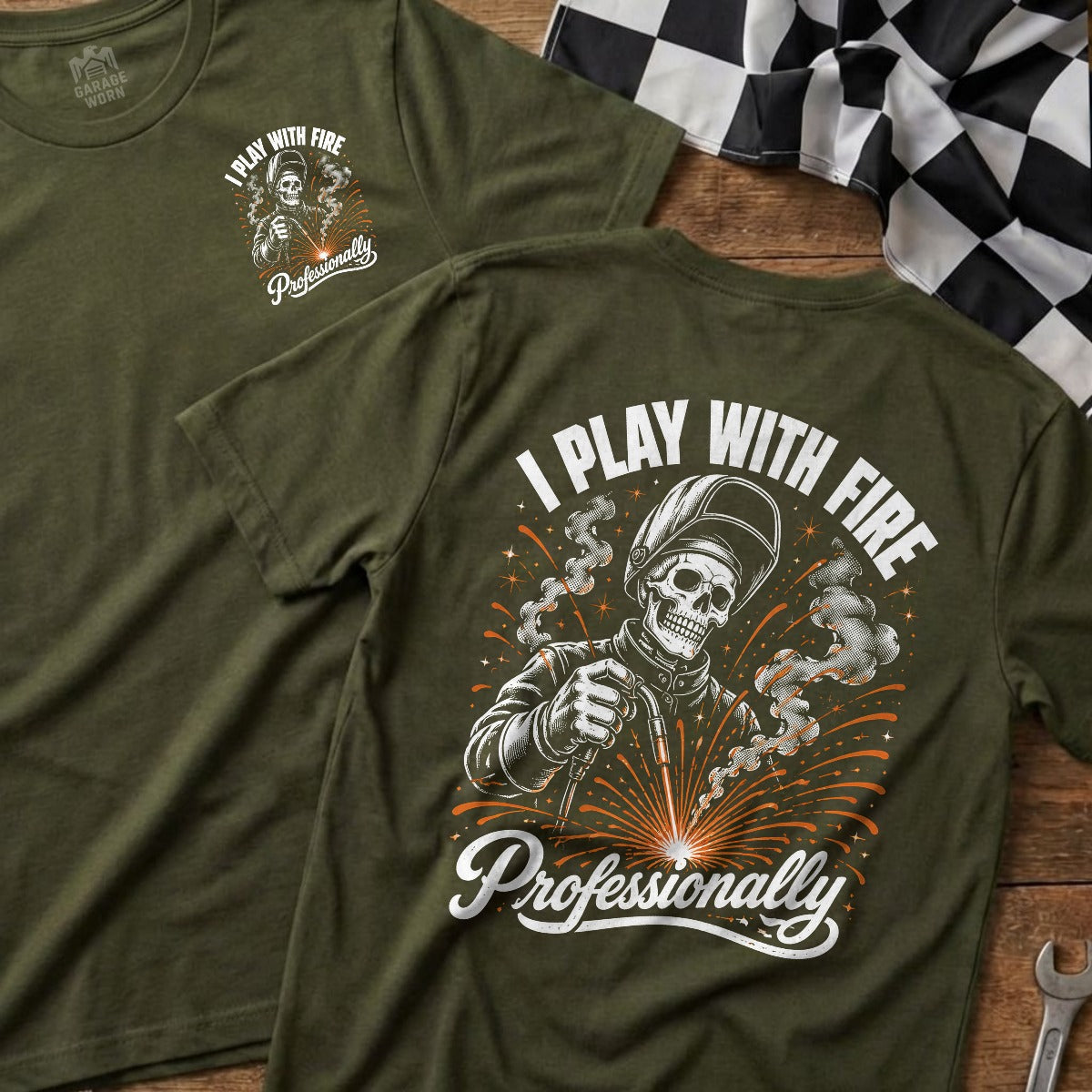 Military Green | Left Chest + Back (refreshed)