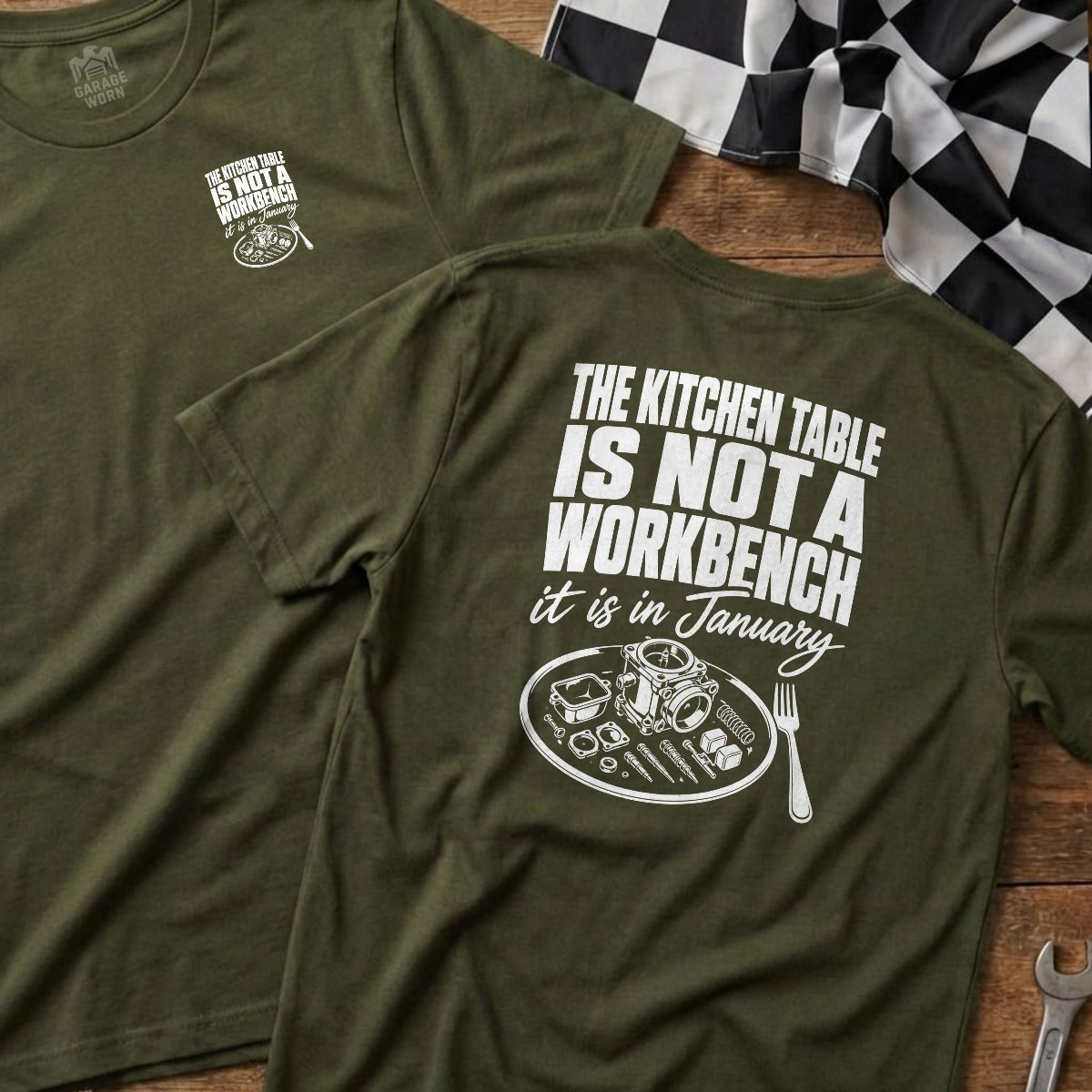 Military Green | Left Chest + Back (refreshed)