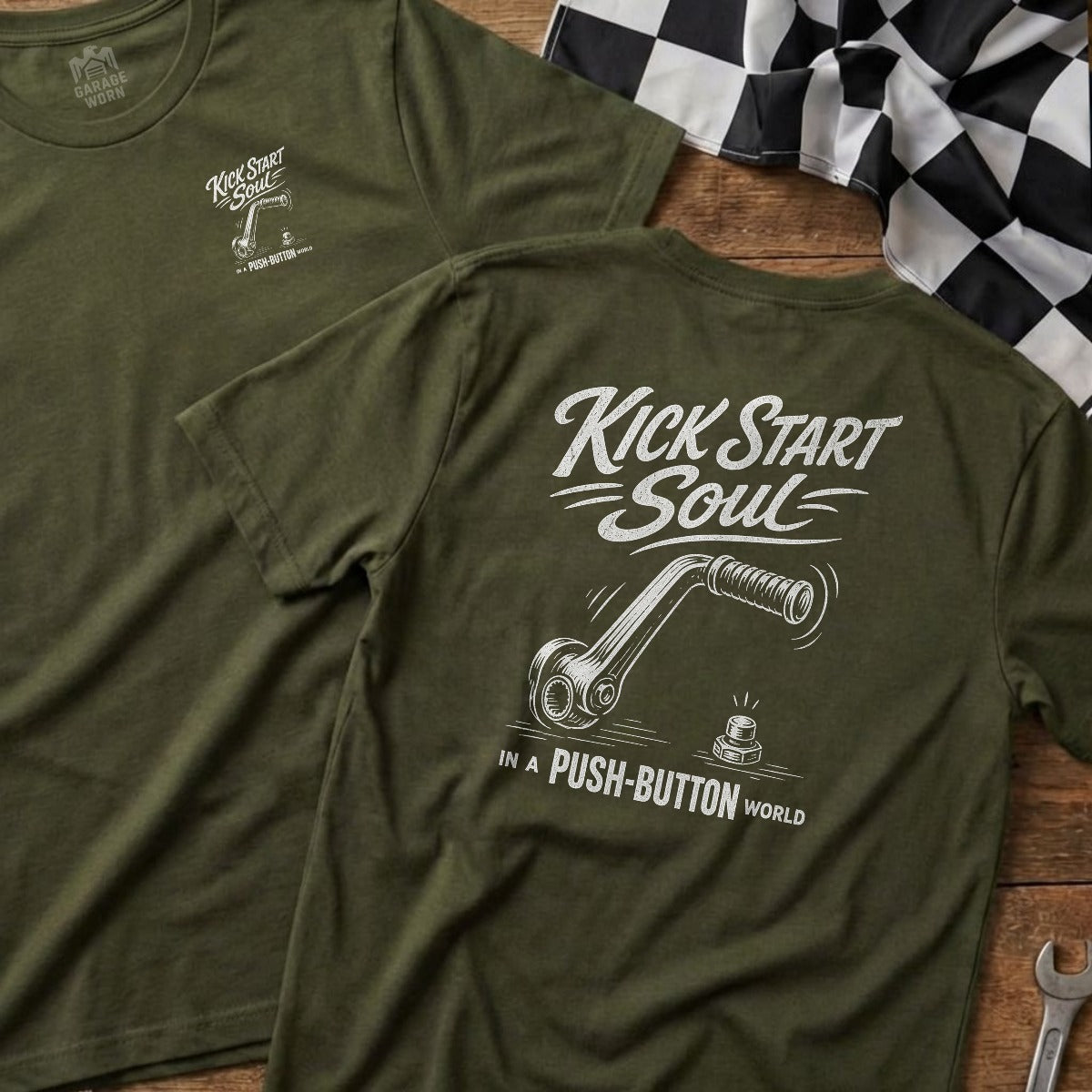 Military Green | Left Chest + Back (refreshed)