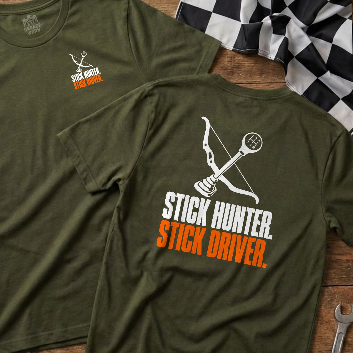 Military Green | Left Chest + Back (refreshed)