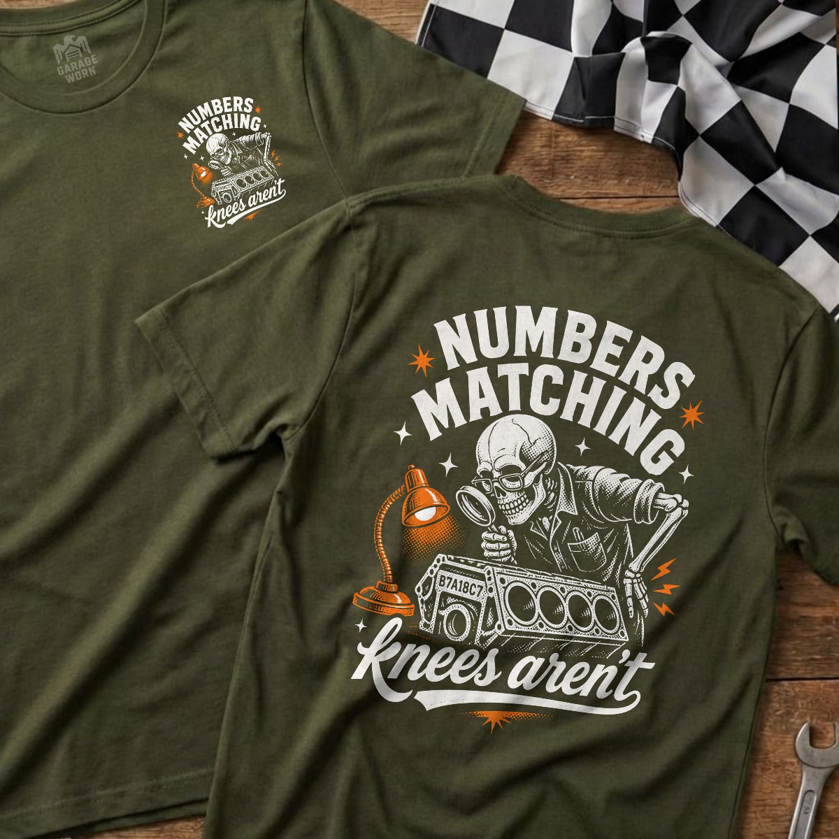 Military Green | Left Chest + Back (refreshed)
