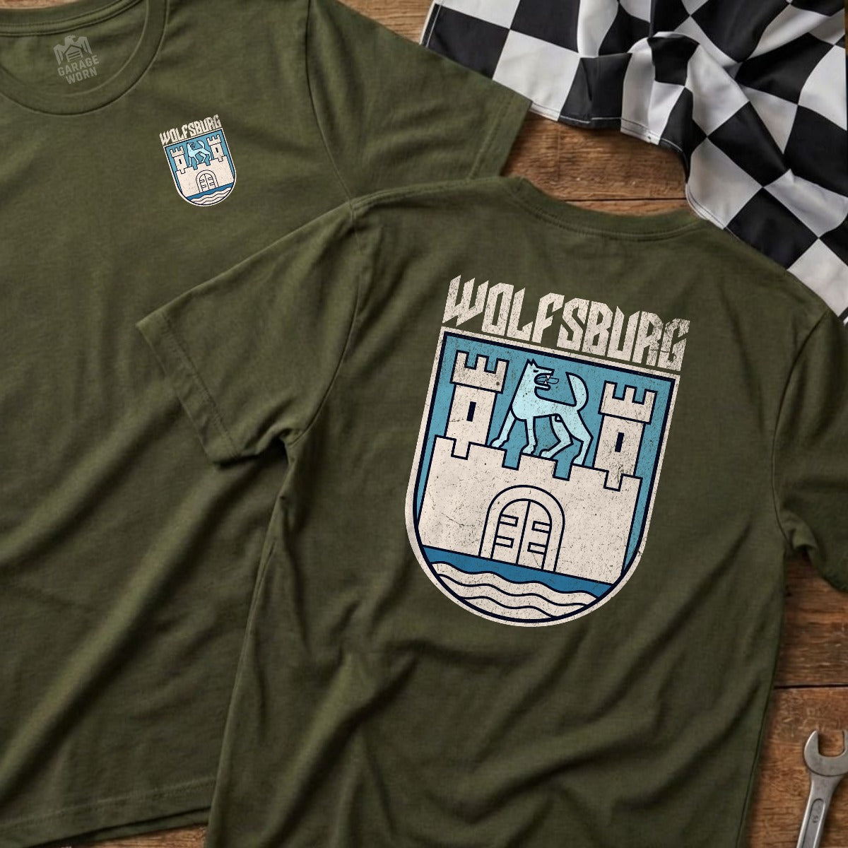 Military Green | Left Chest + Back (refreshed)
