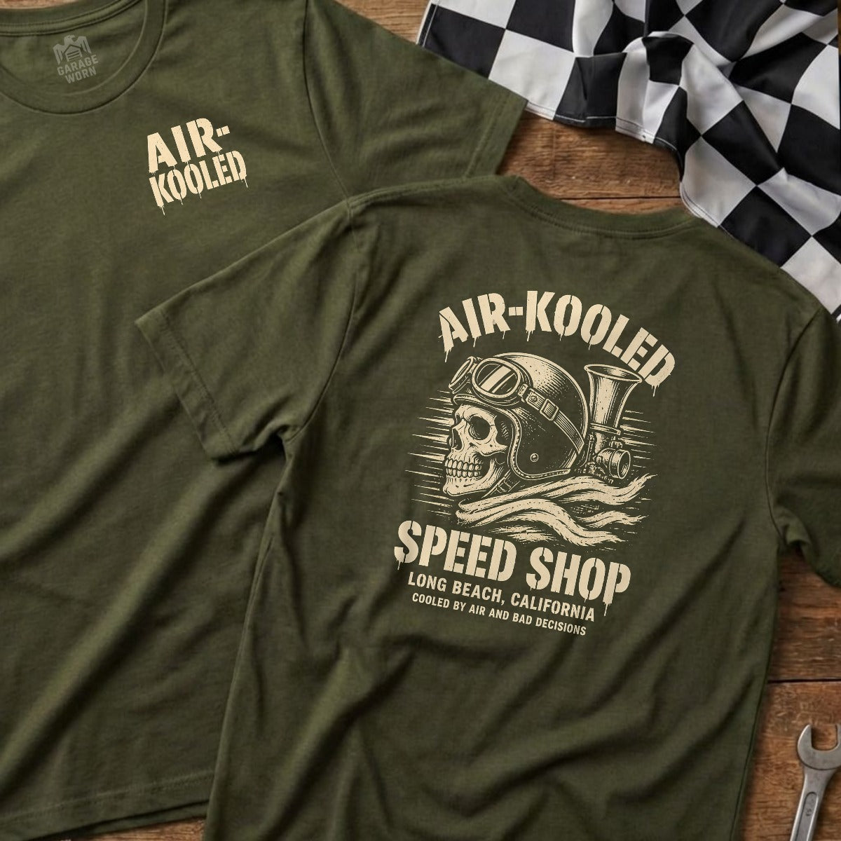 Military Green | Left Chest + Back (refreshed)