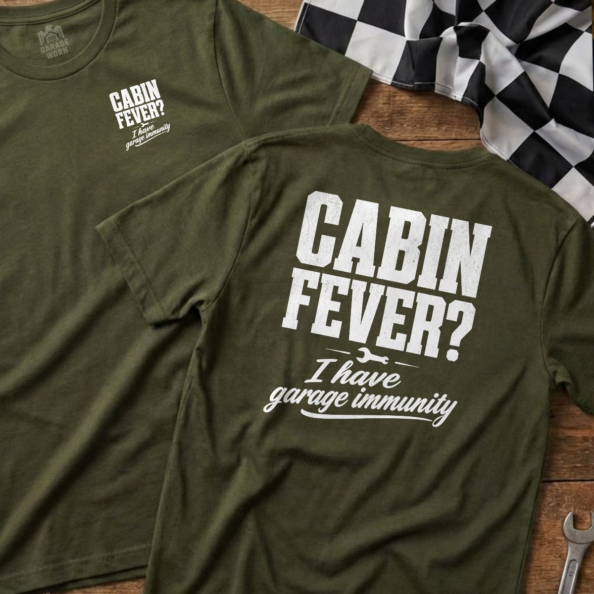 Military Green | Left Chest + Back (refreshed)