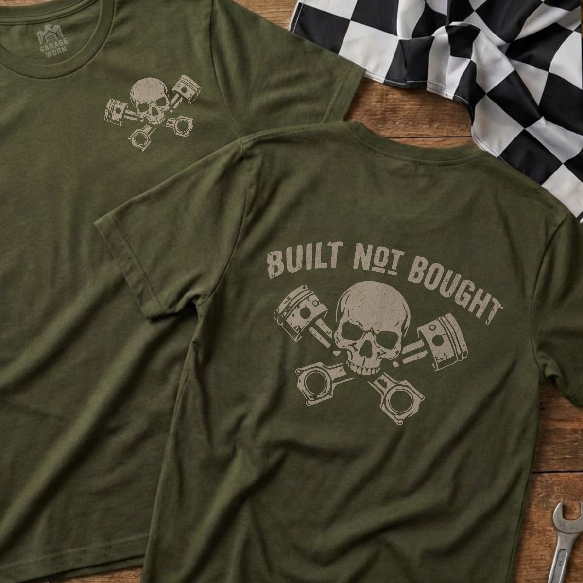 Military Green | Left Chest + Back (refreshed)
