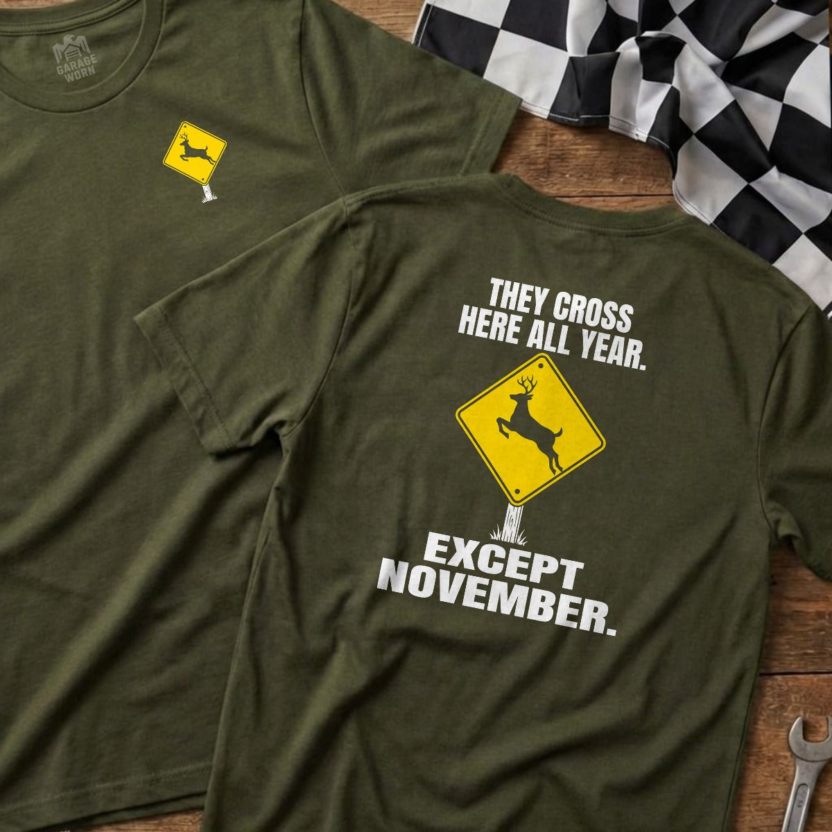 Military Green | Left Chest + Back (refreshed)