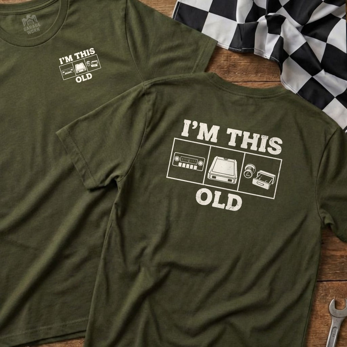 Military Green | Left Chest + Back (refreshed)