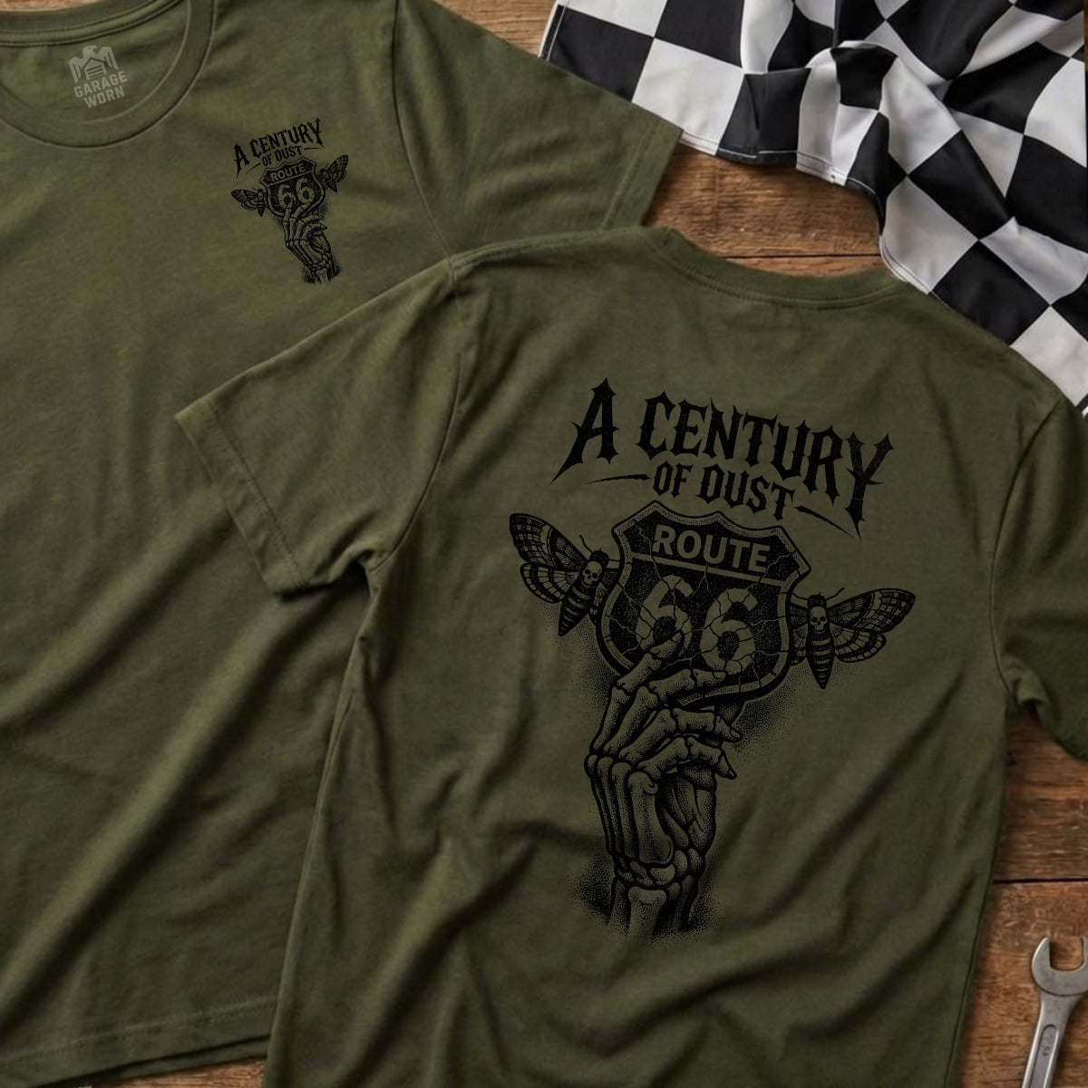 Military Green | Left Chest + Back (refreshed)