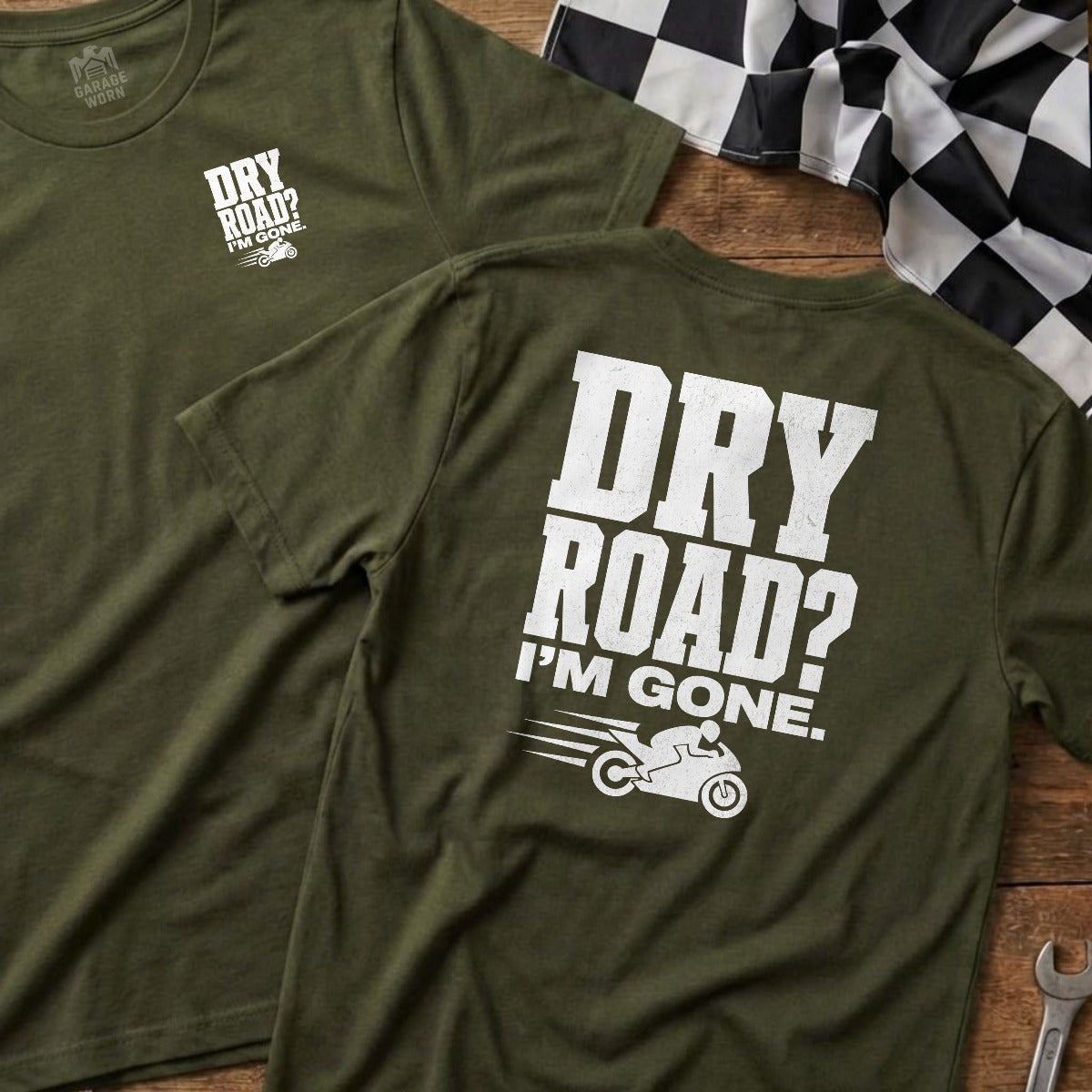 Military Green | Left Chest + Back (refreshed)