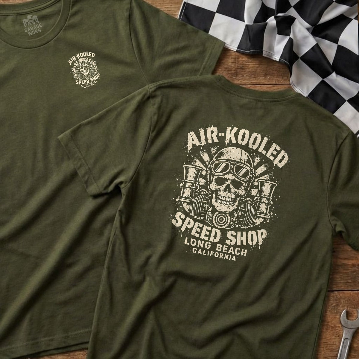 Military Green | Left Chest + Back (refreshed)