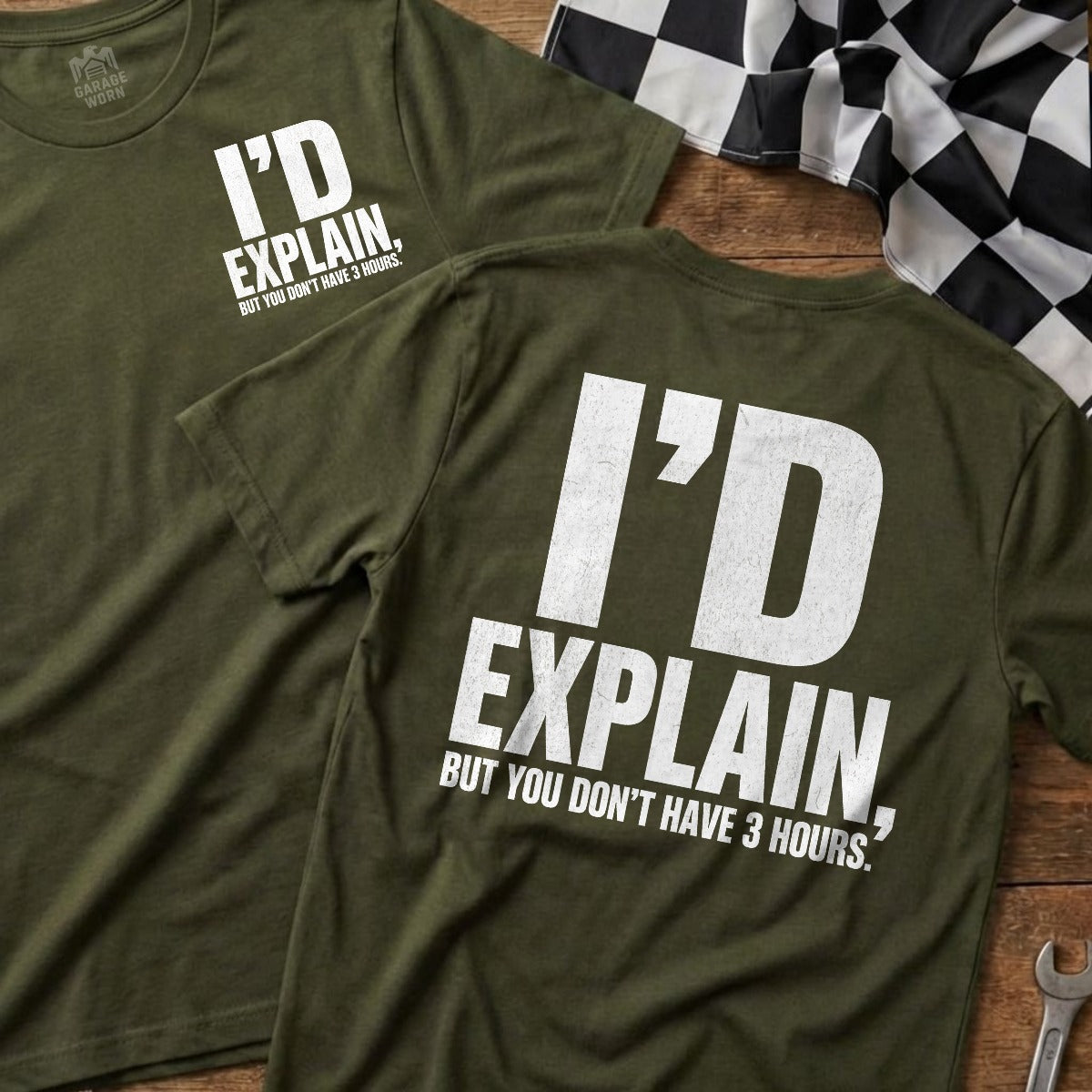 Military Green | Left Chest + Back (refreshed)