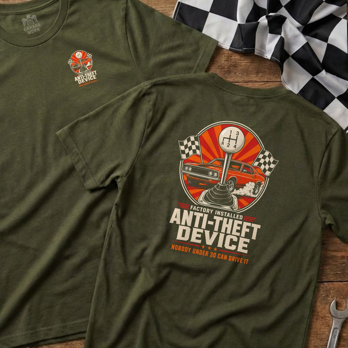 Military Green | Left Chest + Back (refreshed)