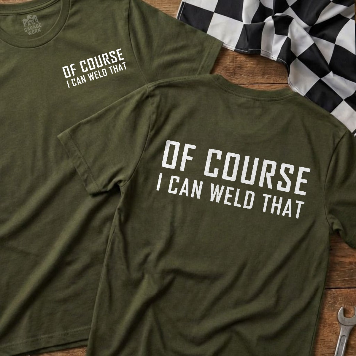 Military Green | Left Chest + Back (refreshed)