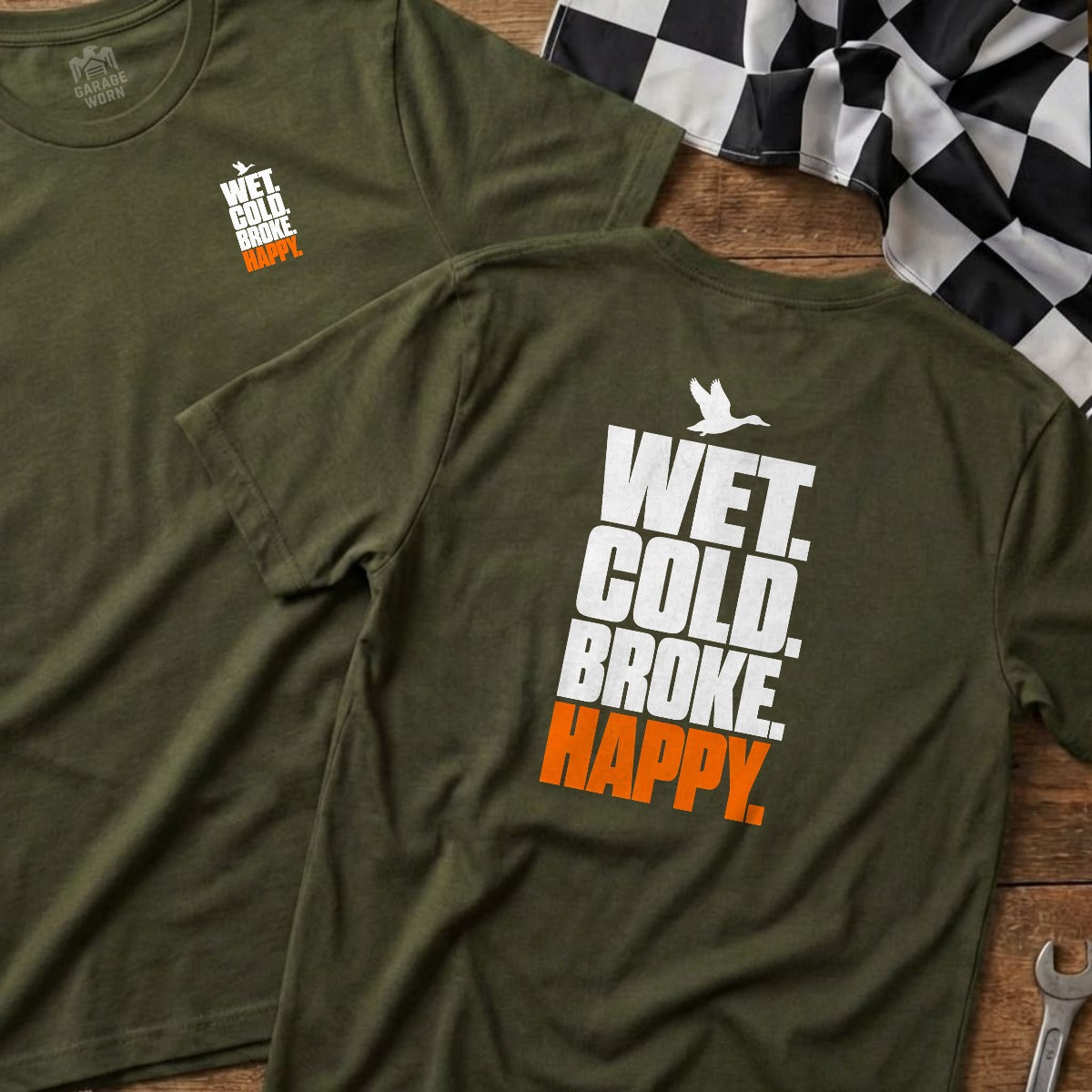 Military Green | Left Chest + Back (refreshed)
