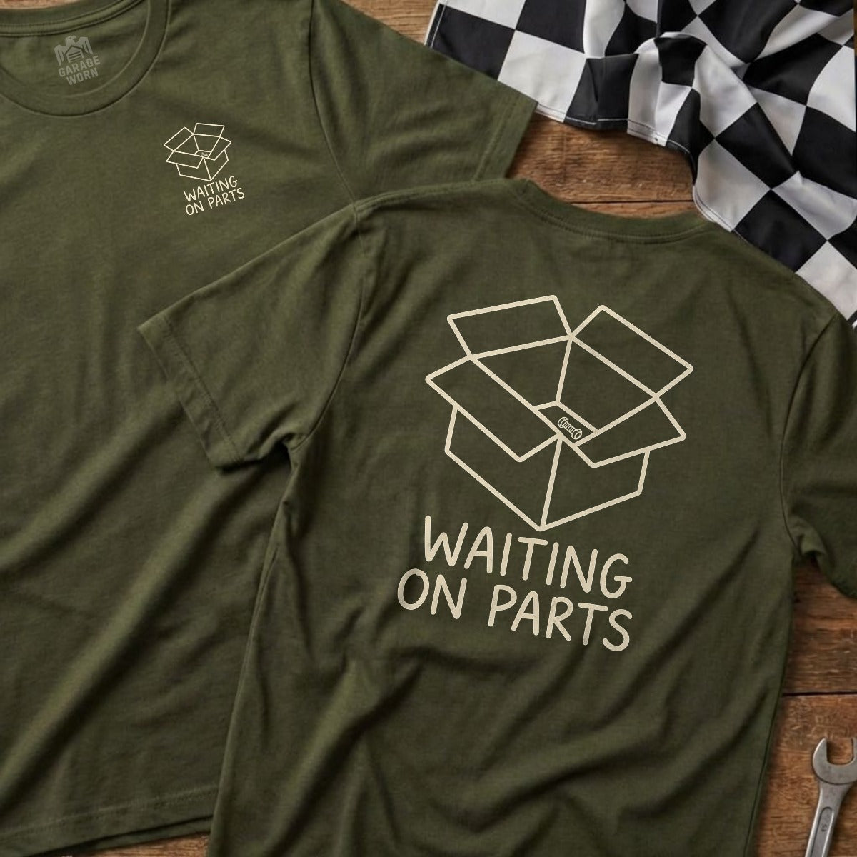 Military Green | Left Chest + Back (refreshed)