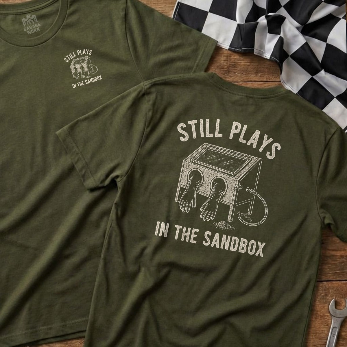Military Green | Left Chest + Back (refreshed)