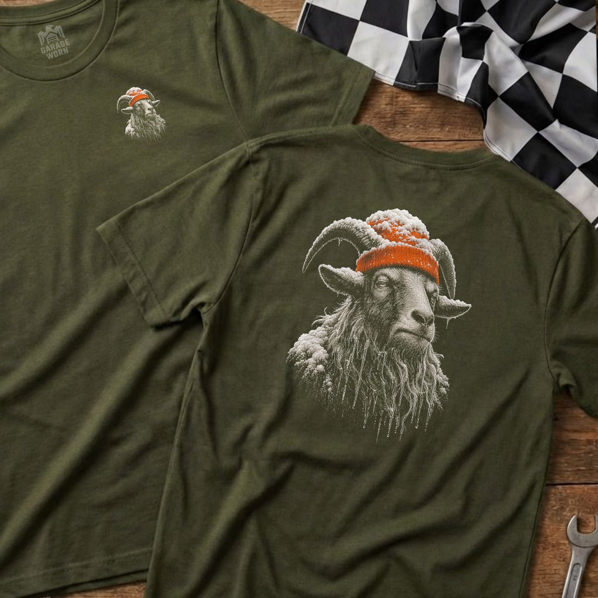 Military Green | Left Chest + Back (refreshed)