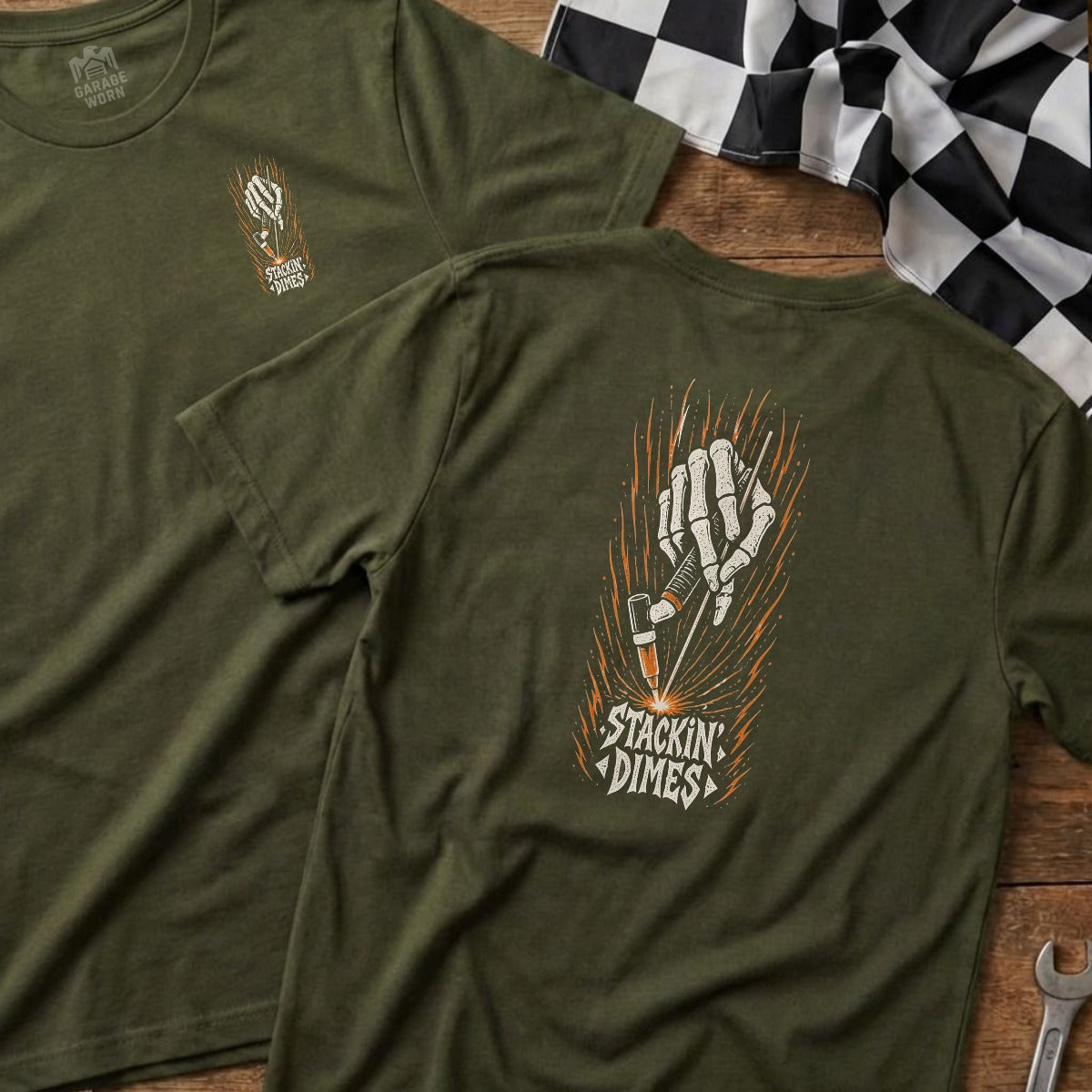 Military Green | Left Chest + Back (refreshed)