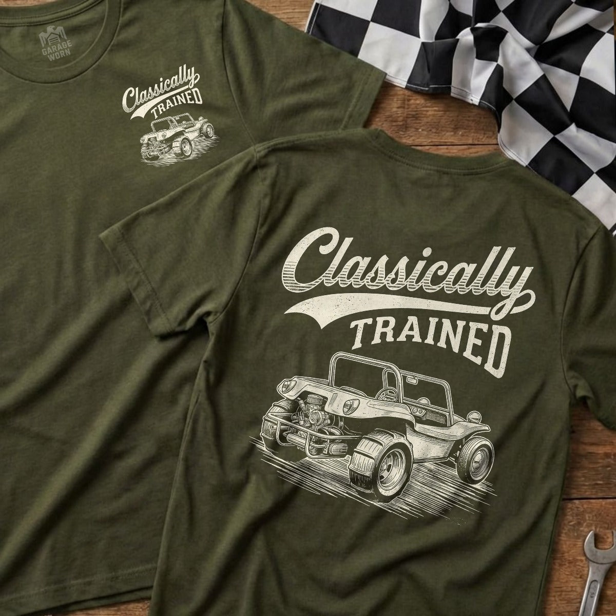 Military Green | Left Chest + Back (refreshed)