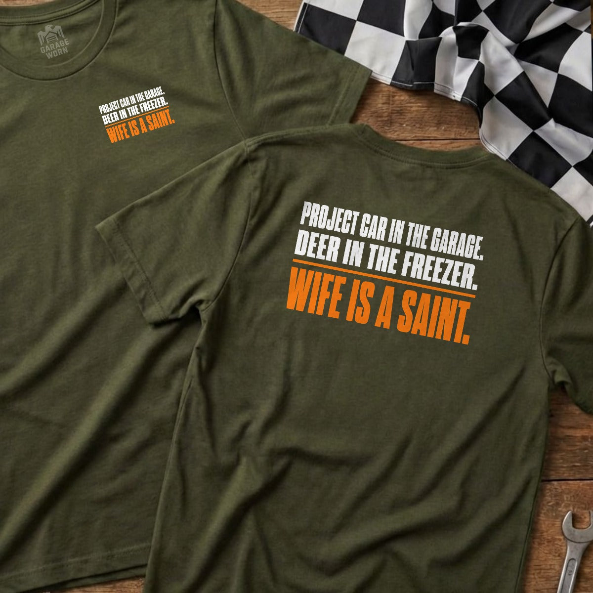 Military Green | Left Chest + Back (refreshed)