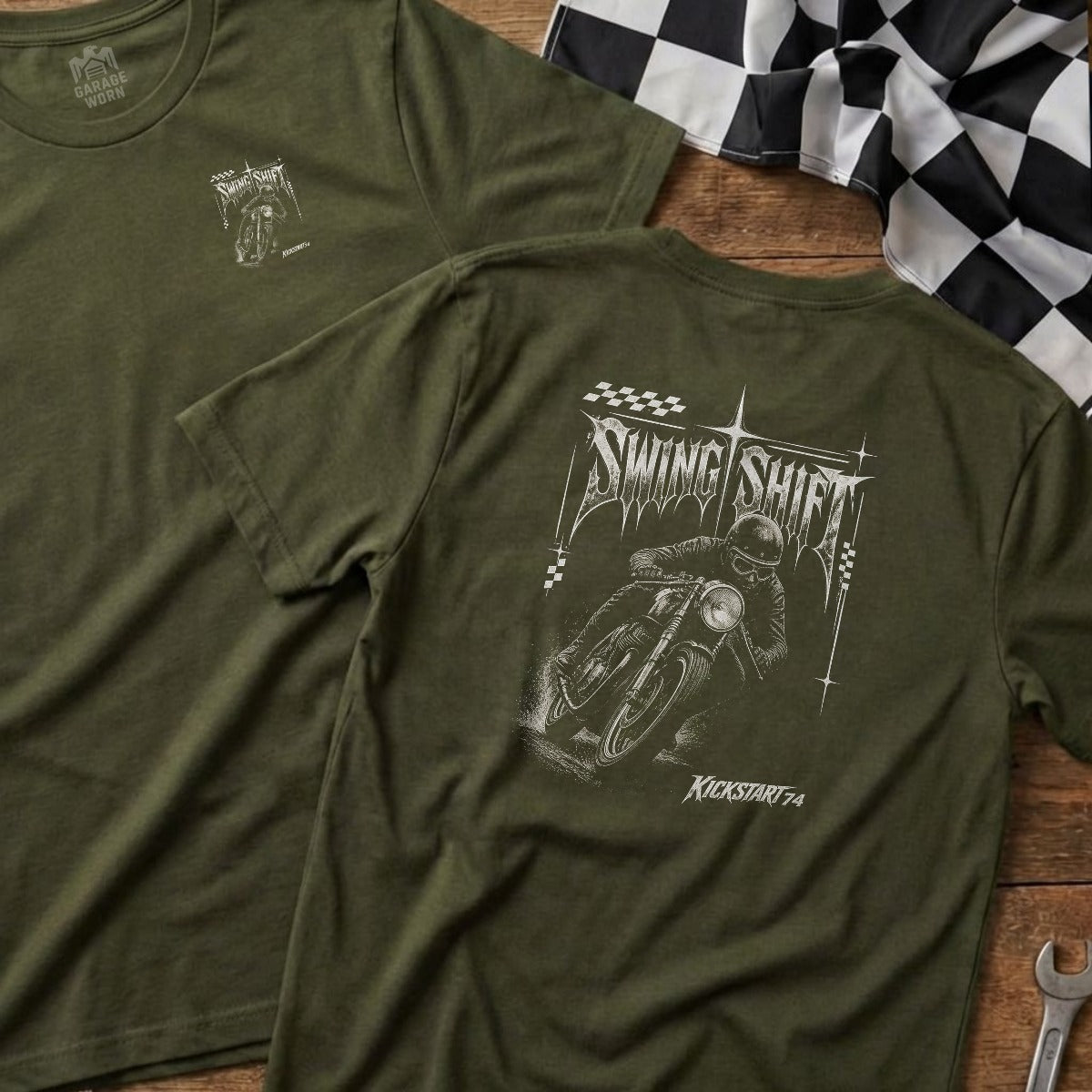 Military Green | Left Chest + Back (refreshed)