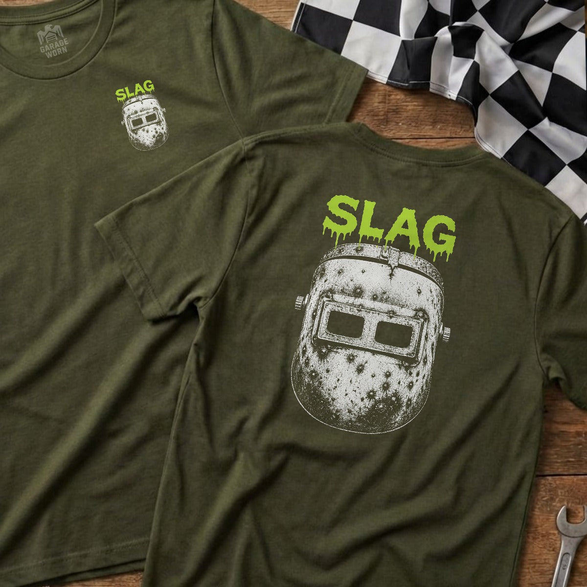 Military Green | Left Chest + Back (refreshed)