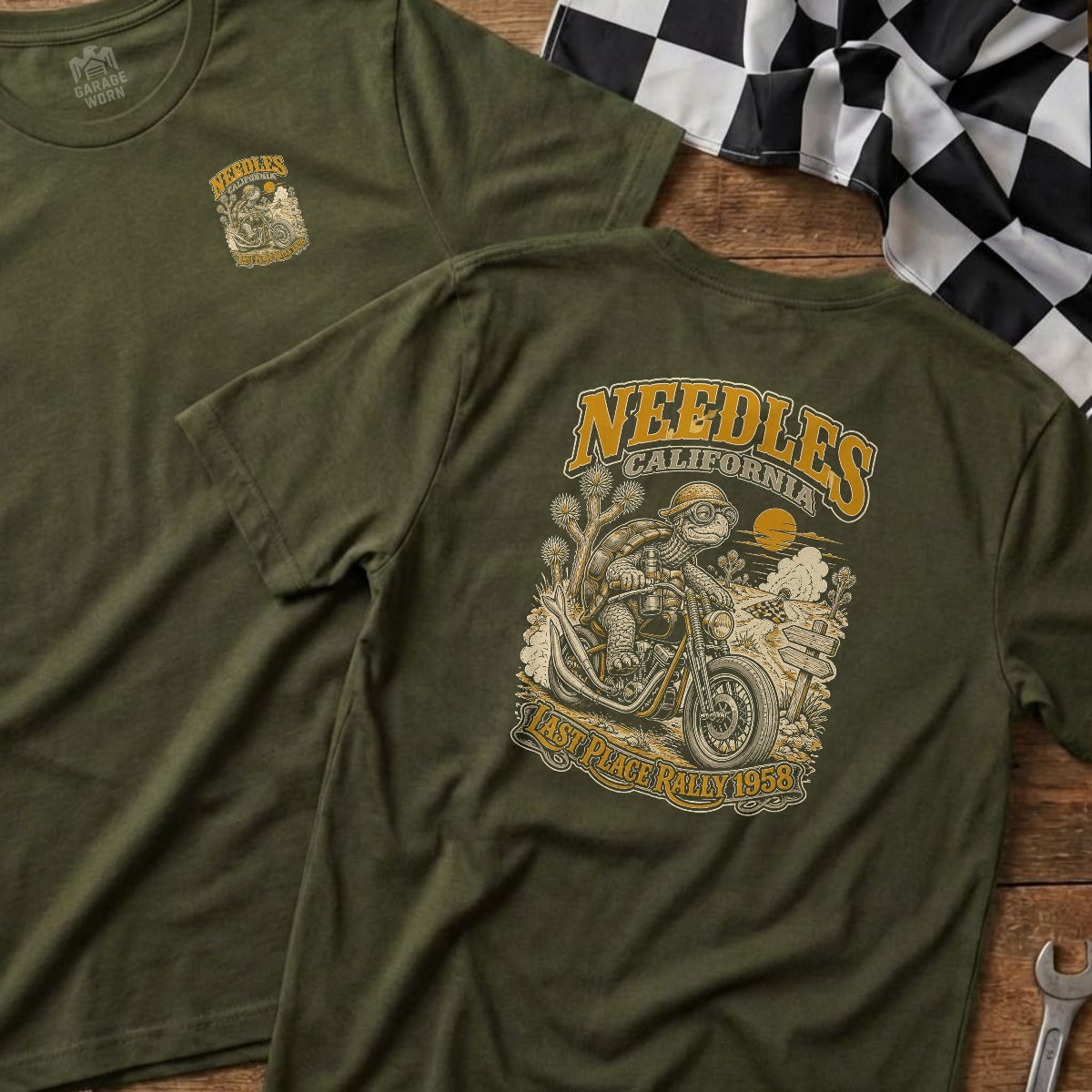Military Green | Left Chest + Back (refreshed)