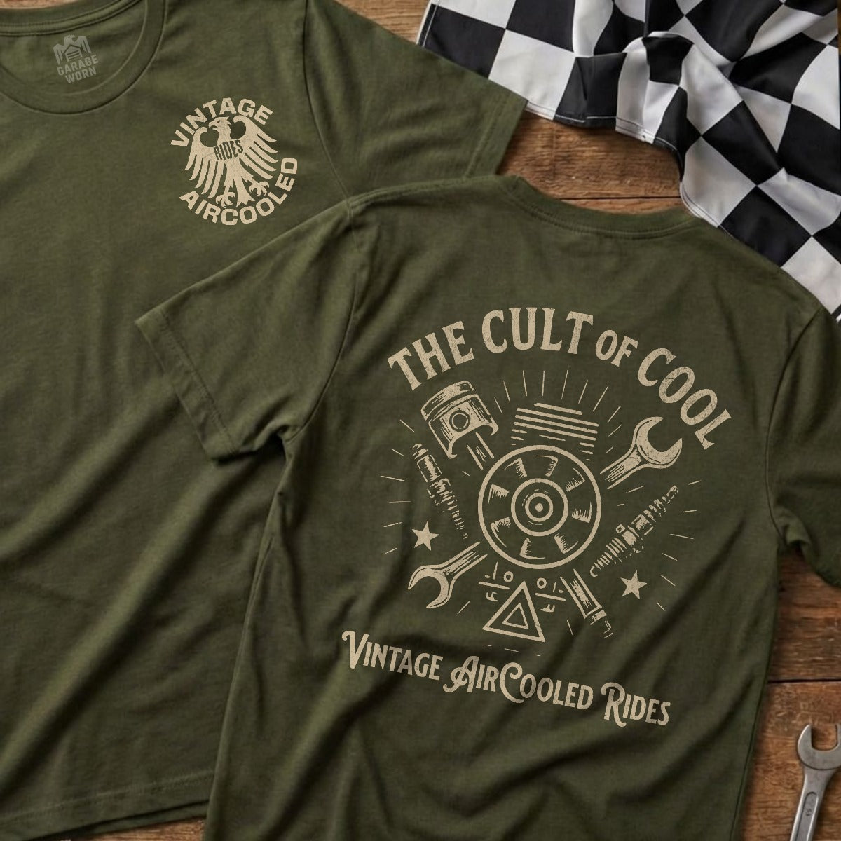 Military Green | Left Chest + Back (refreshed)