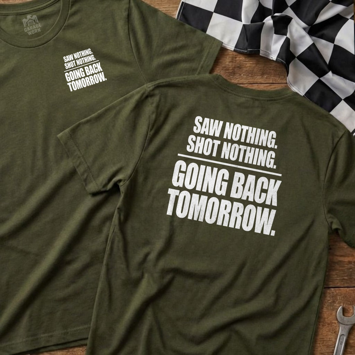 Military Green | Left Chest + Back (refreshed)