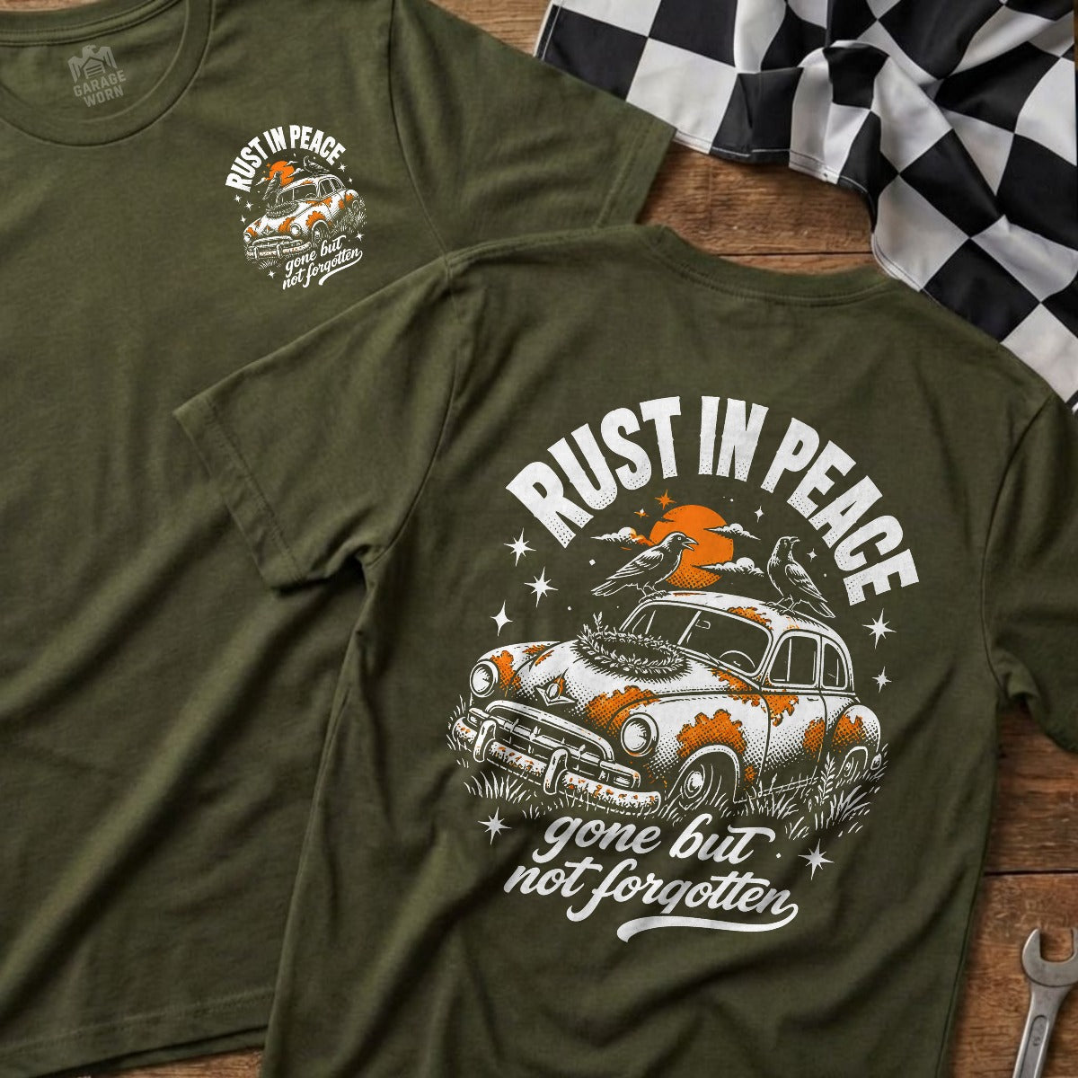 Military Green | Left Chest + Back (refreshed)