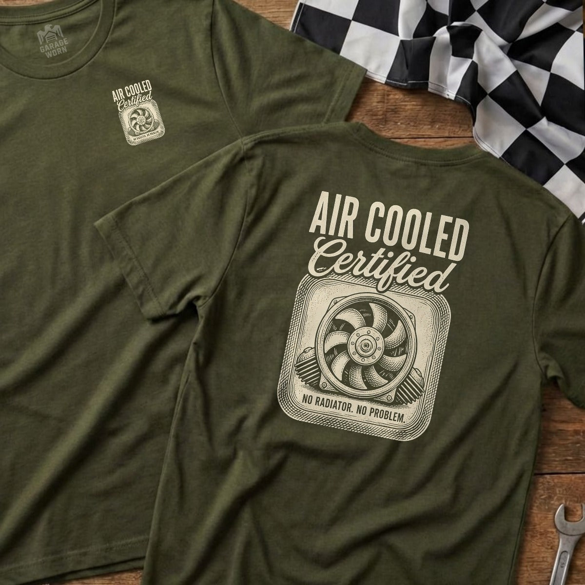 Military Green | Left Chest + Back (refreshed)