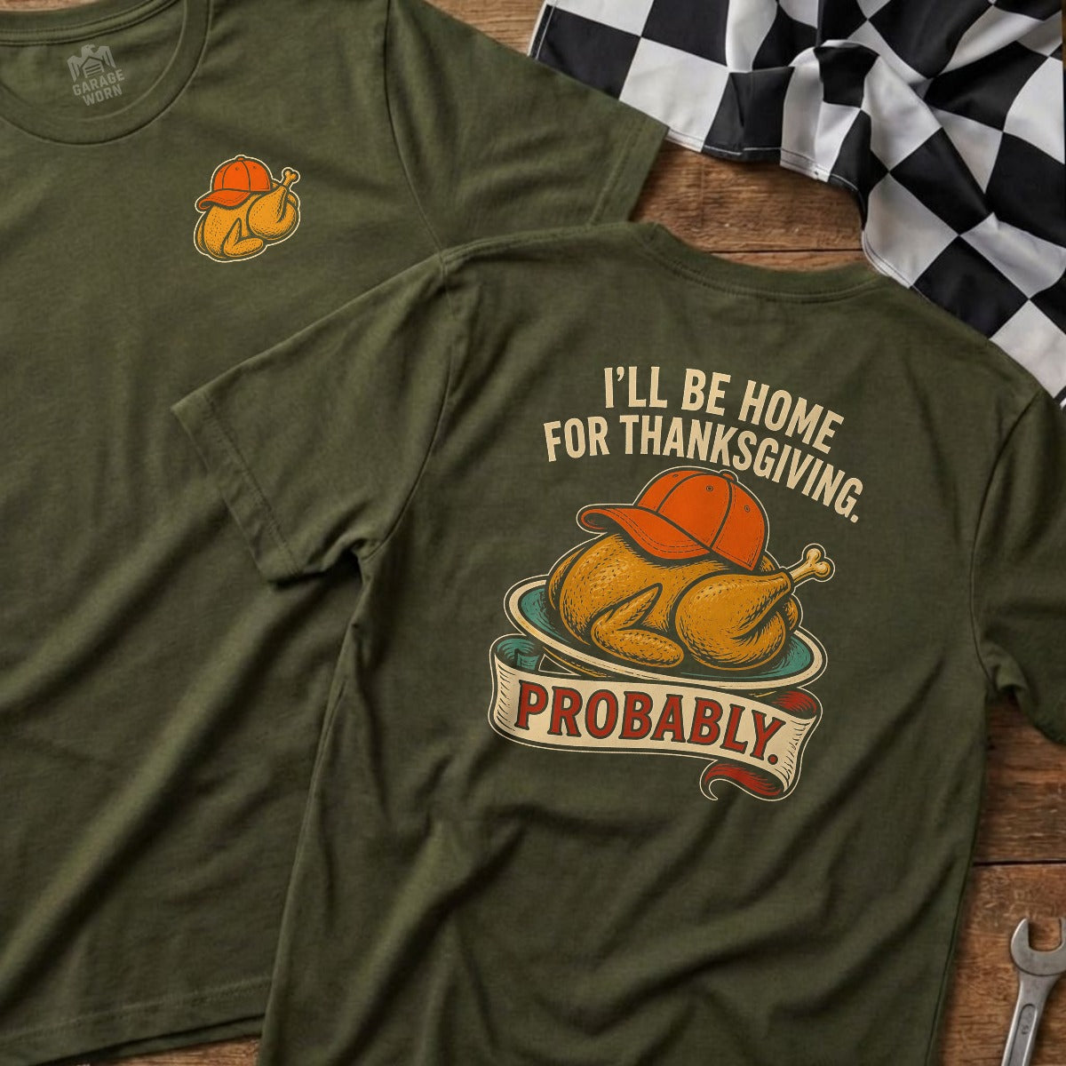Military Green | Left Chest + Back (refreshed)