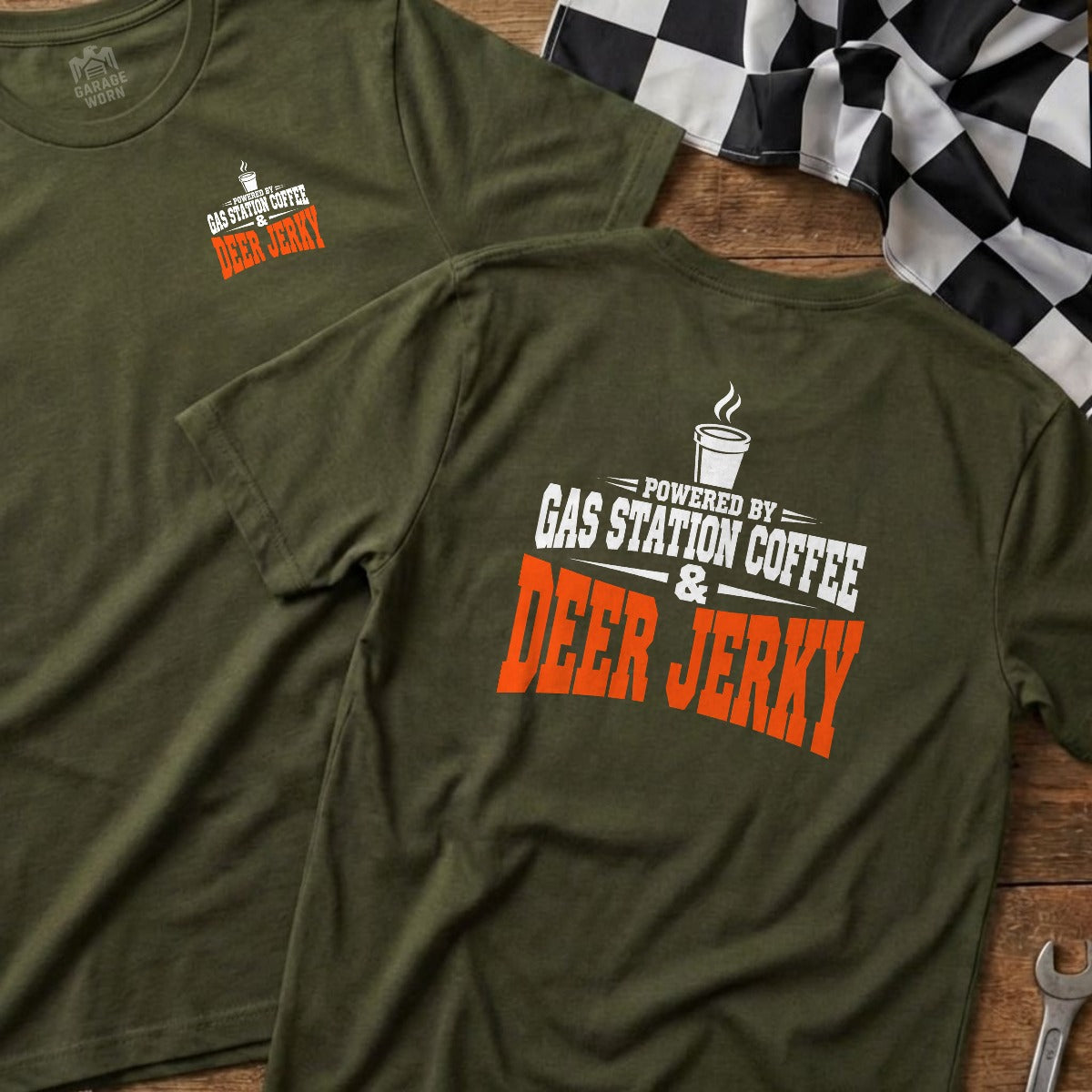 Military Green | Left Chest + Back (refreshed)
