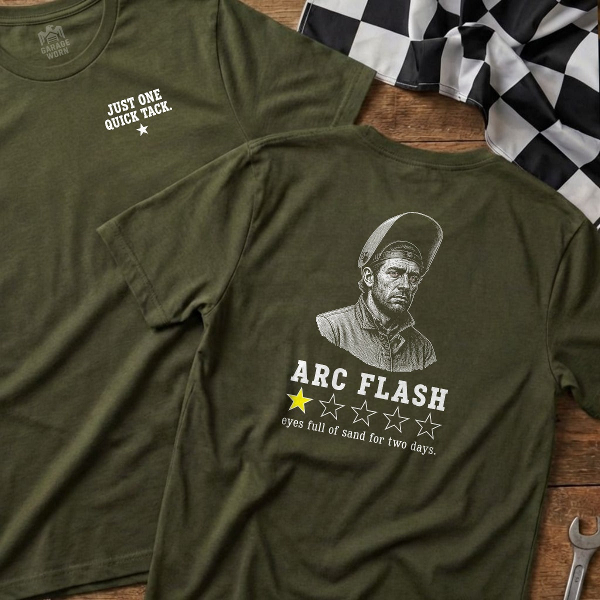 Military Green | Left Chest + Back (refreshed)