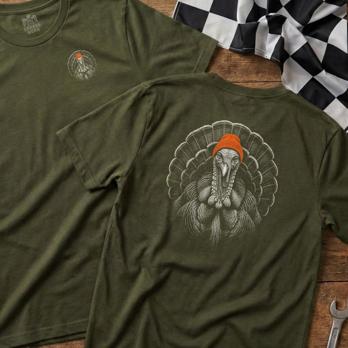 Military Green | Left Chest + Back (refreshed)