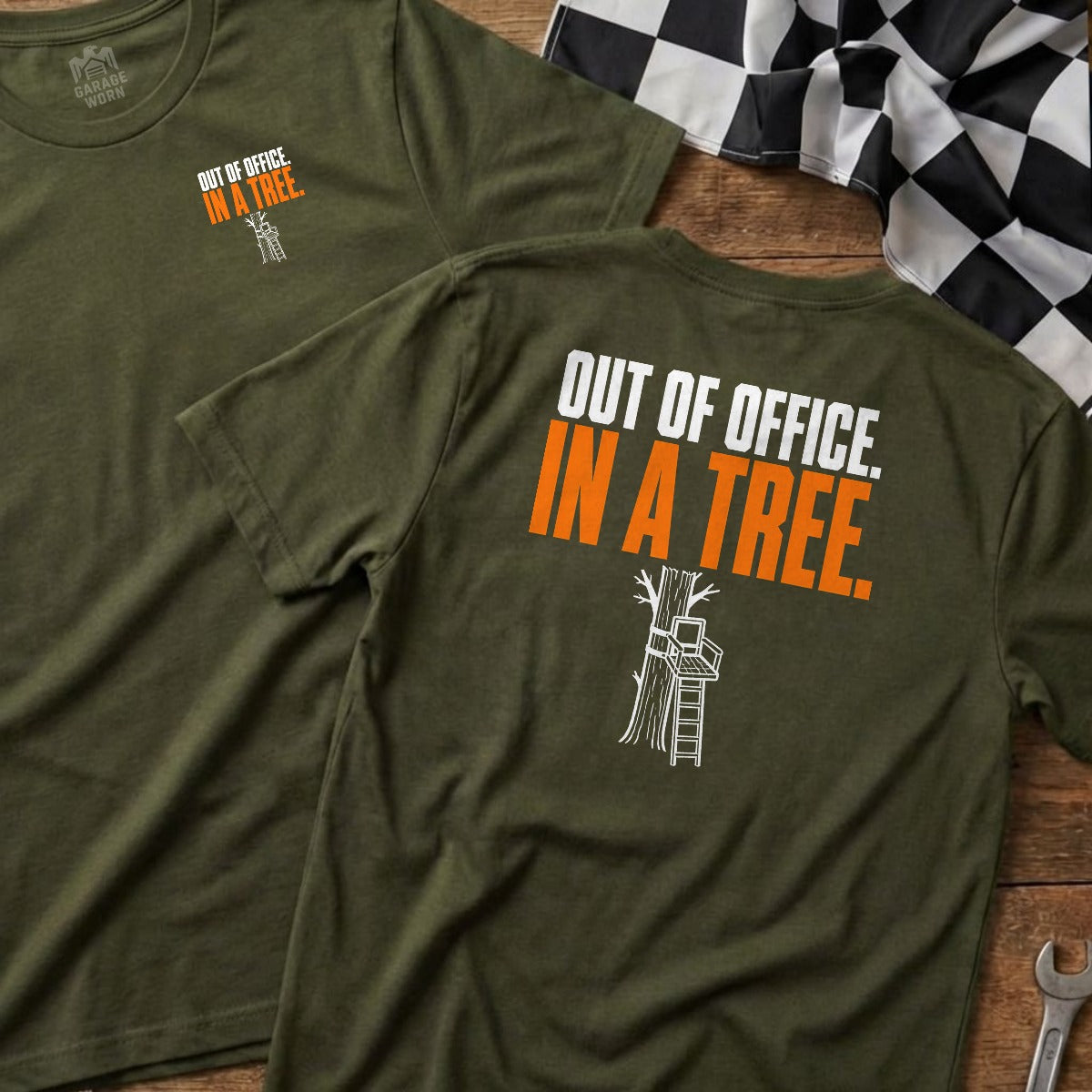 Military Green | Left Chest + Back (refreshed)