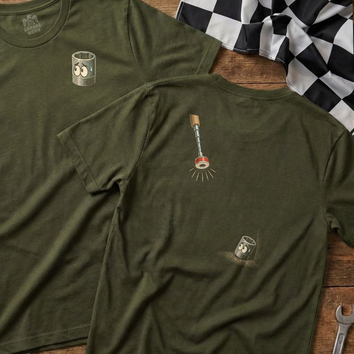 Military Green | Left Chest + Back (refreshed)