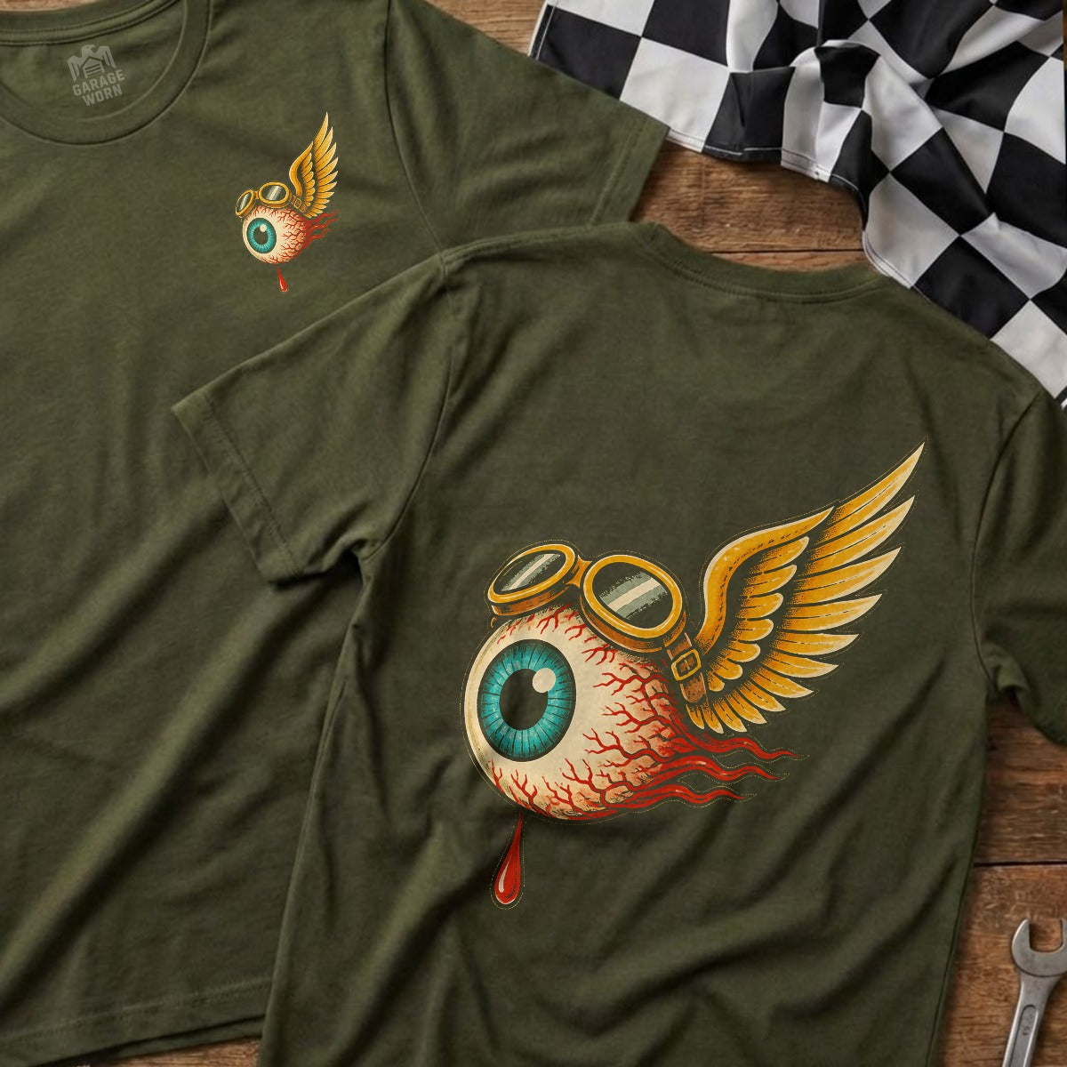 Military Green | Left Chest + Back (refreshed)
