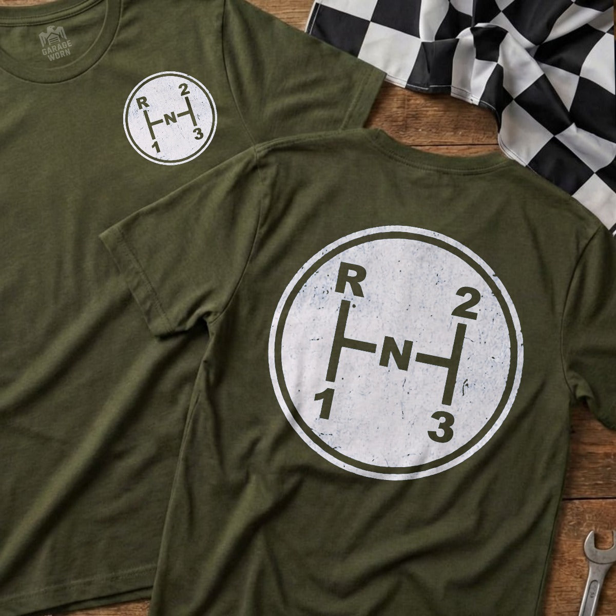Military Green | Left Chest + Back (refreshed)