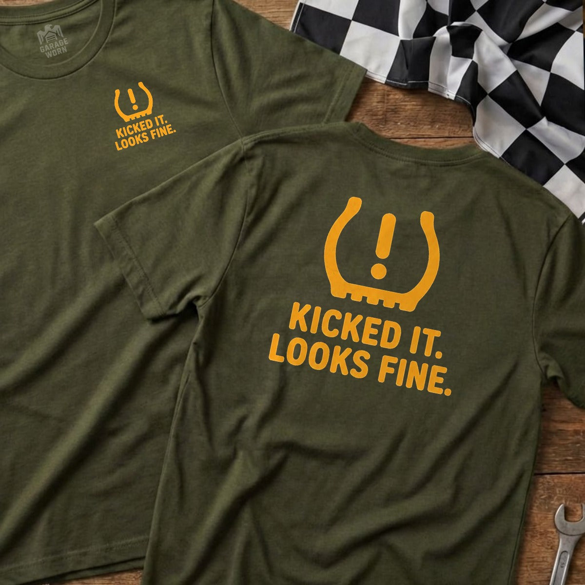 Military Green | Left Chest + Back (refreshed)