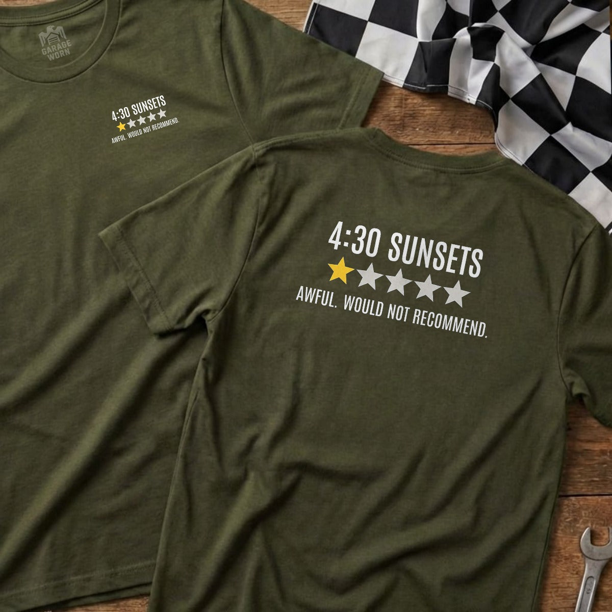 Military Green | Left Chest + Back (refreshed)