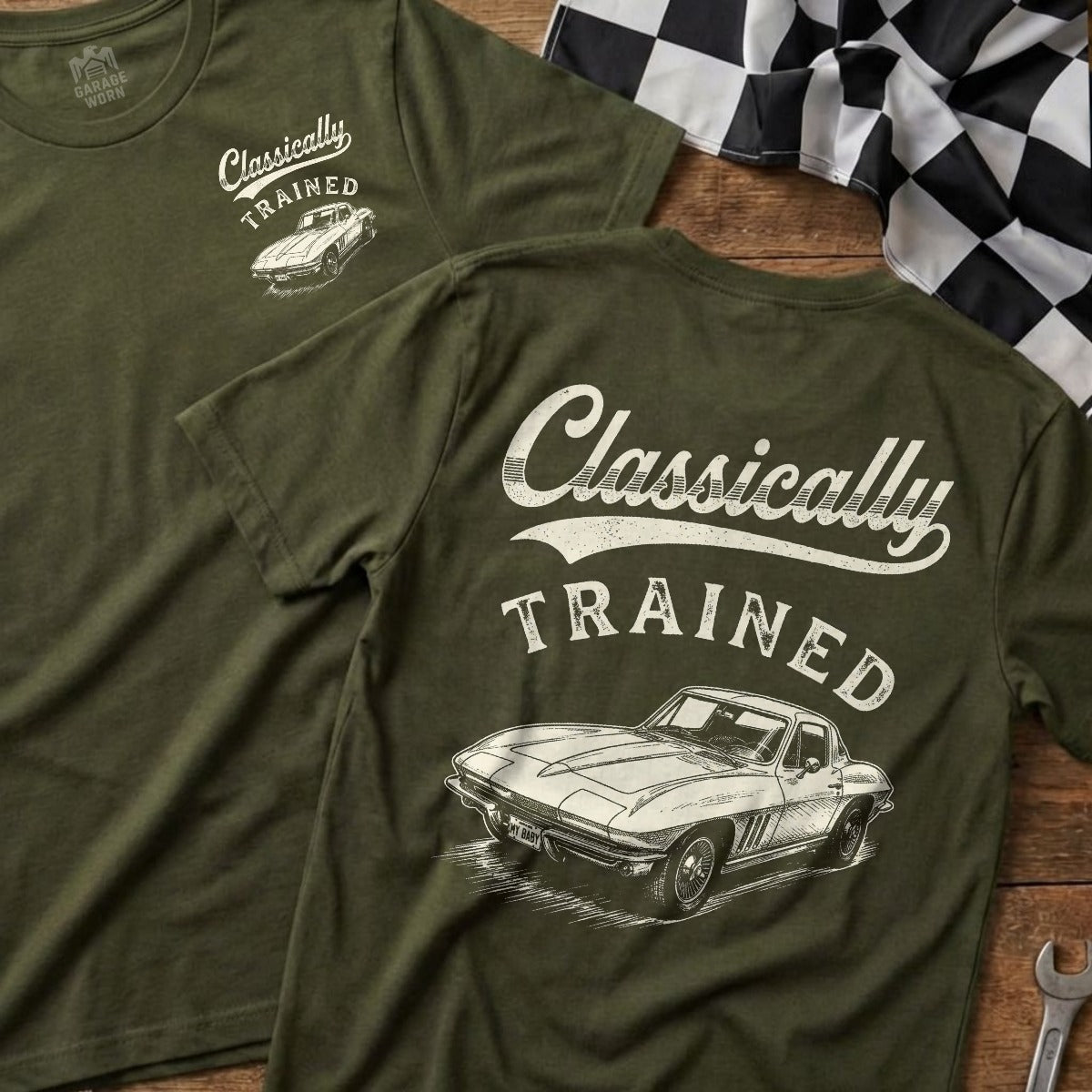 Military Green | Left Chest + Back (refreshed)