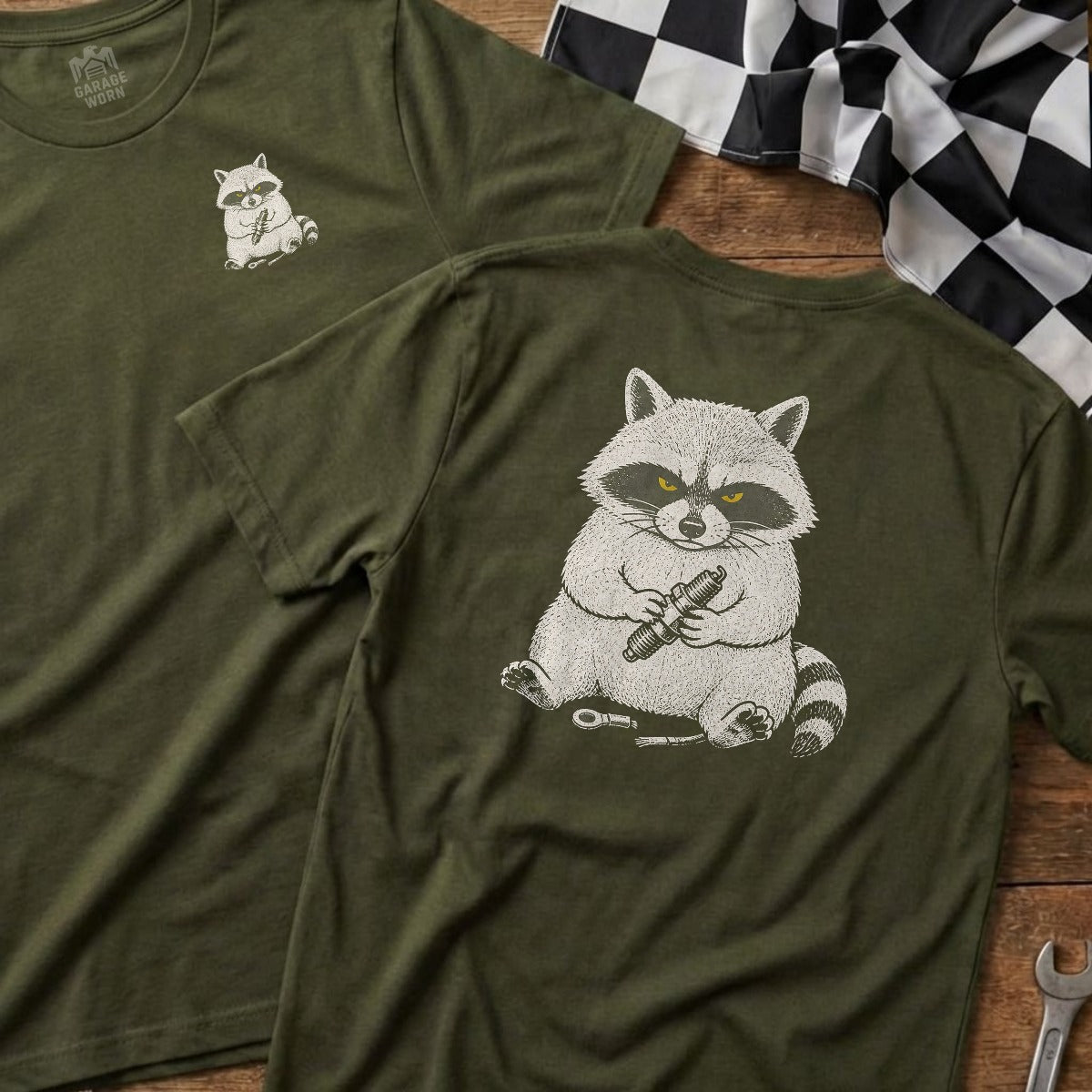 Military Green | Left Chest + Back (refreshed)