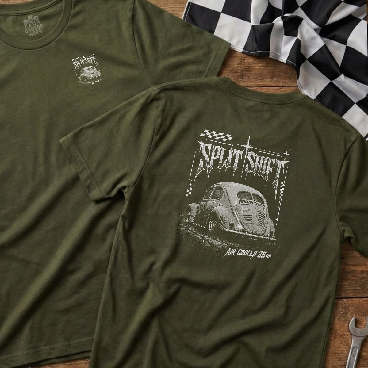 Military Green | Left Chest + Back (refreshed)