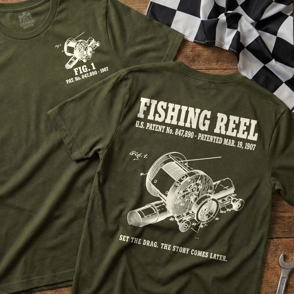 Military Green | Left Chest + Back (refreshed)