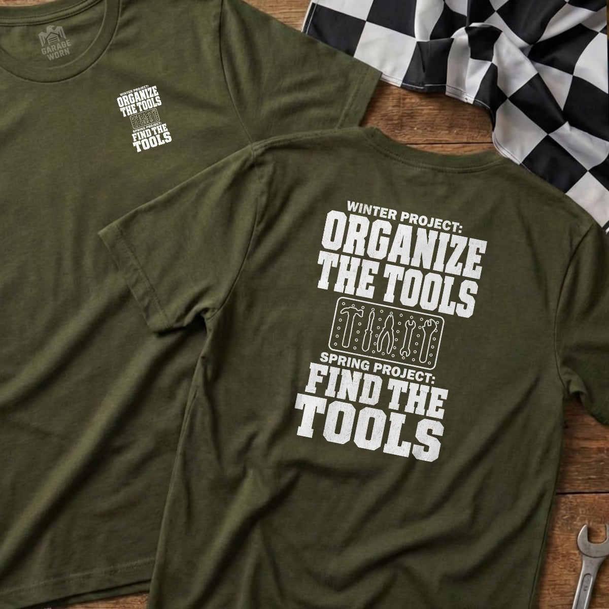 Military Green | Left Chest + Back (refreshed)